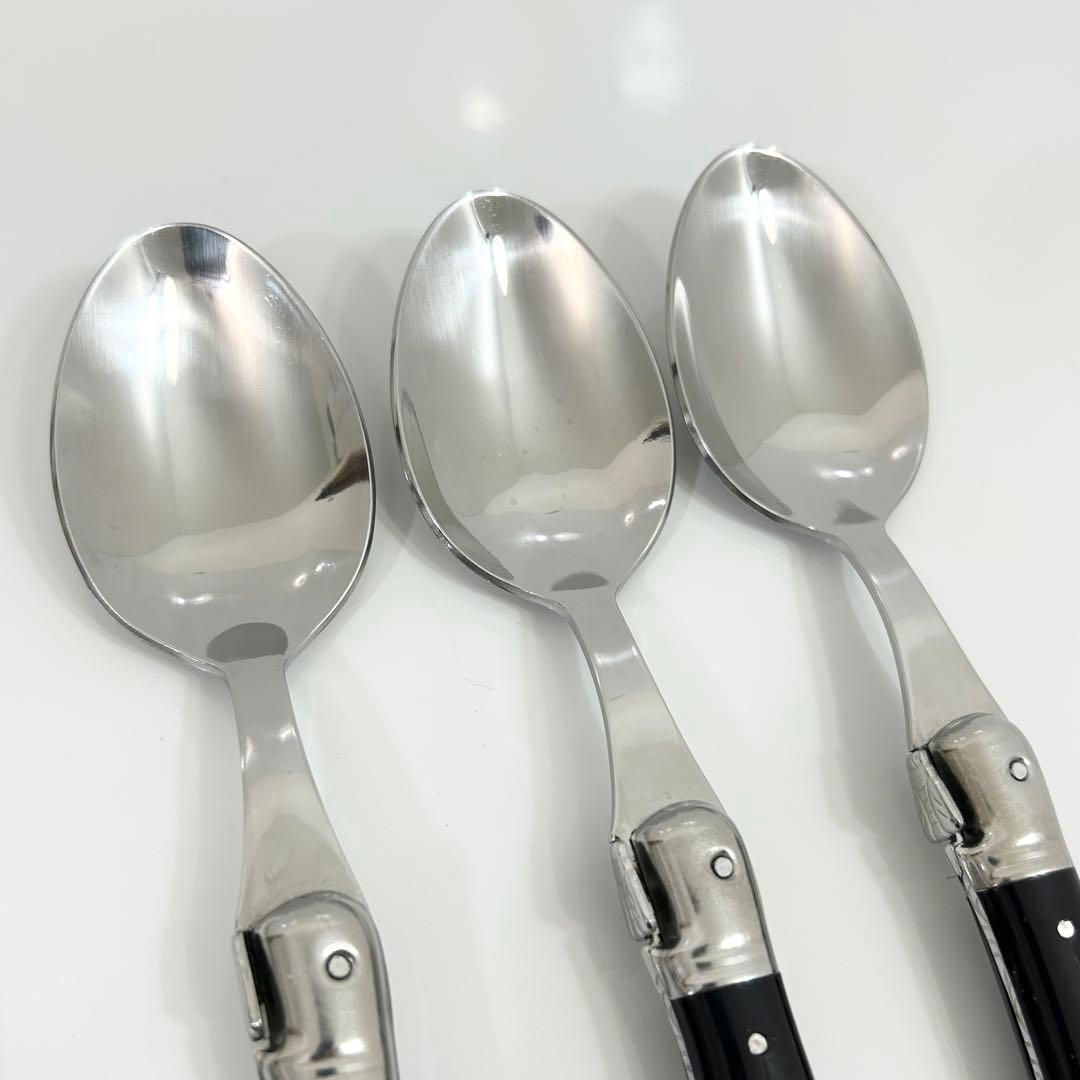 LAGUIOLE ラギオール ライヨール カトラリーセット ブラック 9本