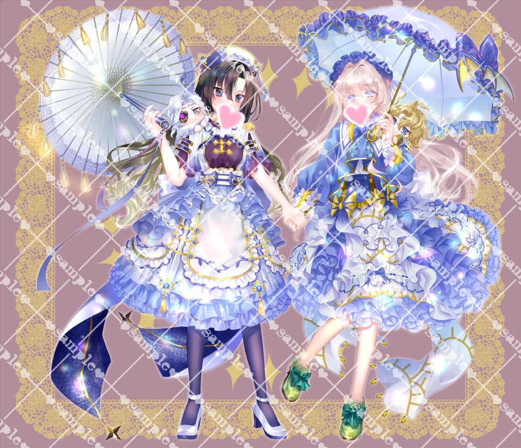 夢絵 コテ同 オーダー ポストカード