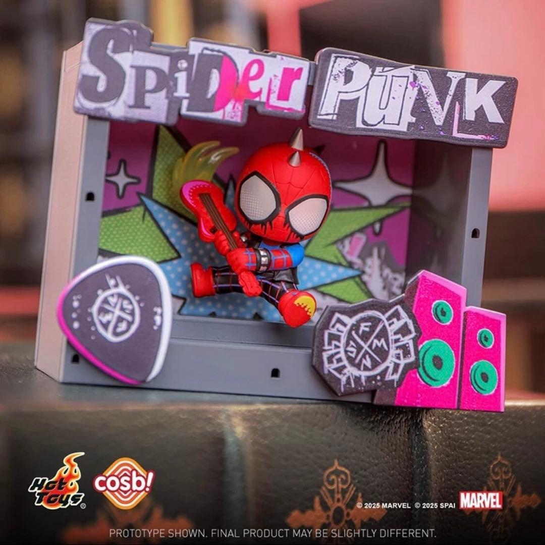 ホットトイズ　コスビコレクション　スパイダーマン 6体入り　未開封シュリンク付き