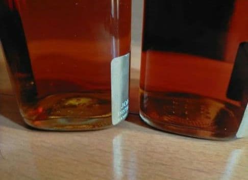 ジョニー・ウォーカー 1960年代 ブラック& レッドラベル 希少コルクキャップ