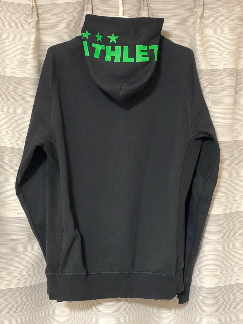 東京ヴェルディ×ATHLETA アスレタスウェットパーカー Lサイズ ブラック