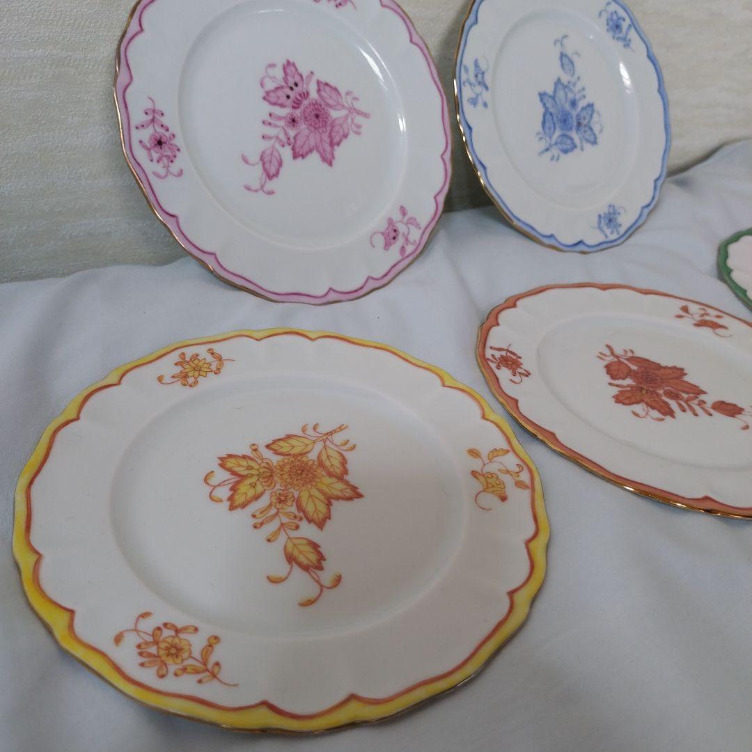 蔵出し【アンティーク】『LIMOGES』リモージュ ケーキ デザート皿 5枚