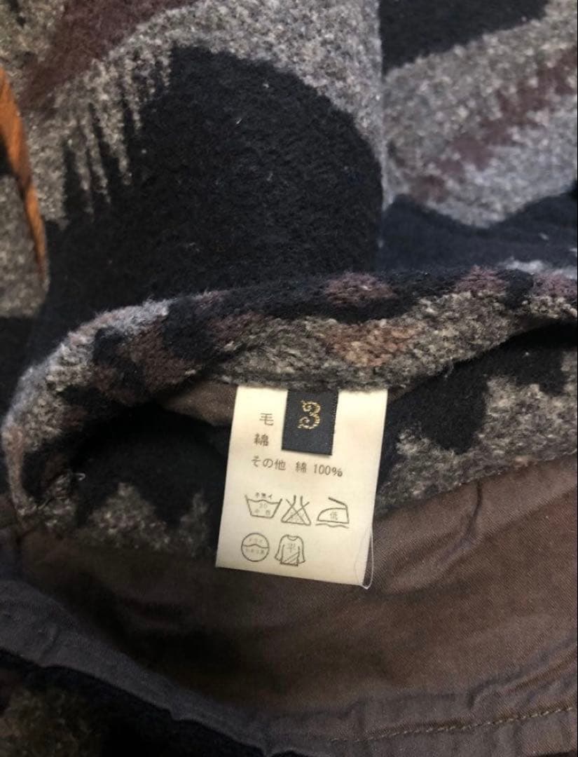 【美品】キャピタル　KAPITAL ウールコート　ネイティブ　ナバホ　オルテガ