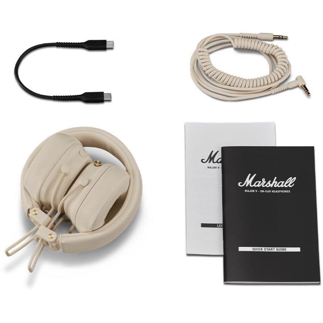 【新品未開封】.Marshall マーシャル MAJOR Ⅴ .CREAM