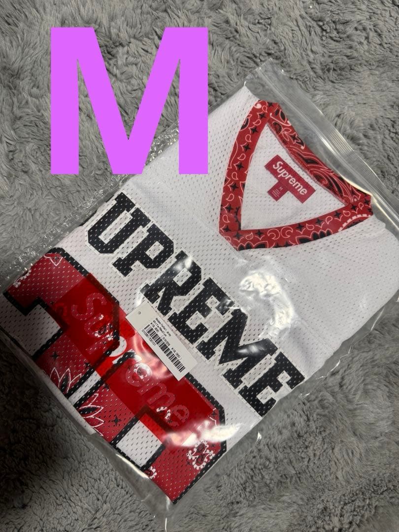 Supreme Bandana Football Jersey Mサイズ