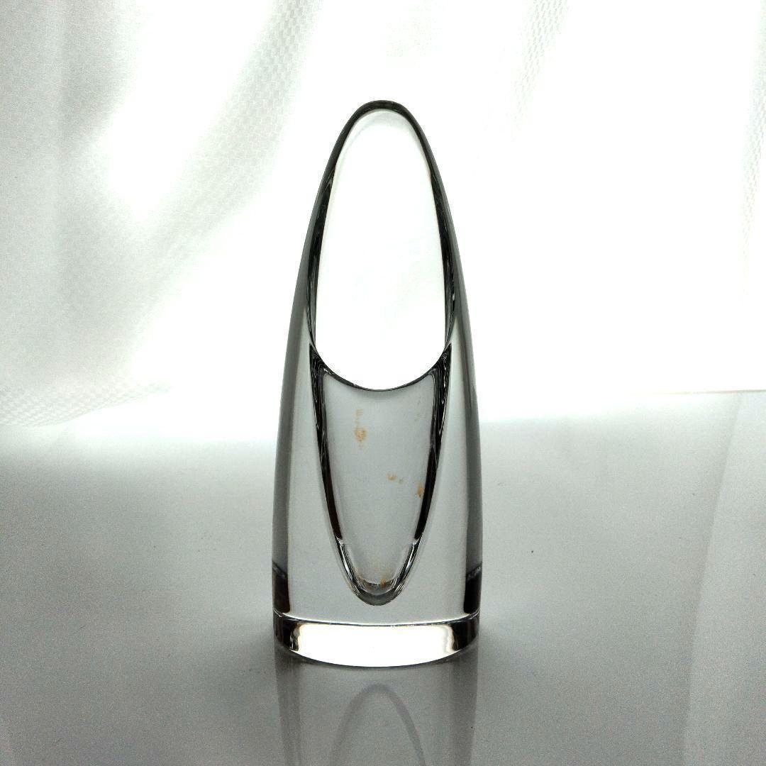 バカラ　フラワーベース　 花瓶　 エスキモー　クリスタルガラス　一輪挿し