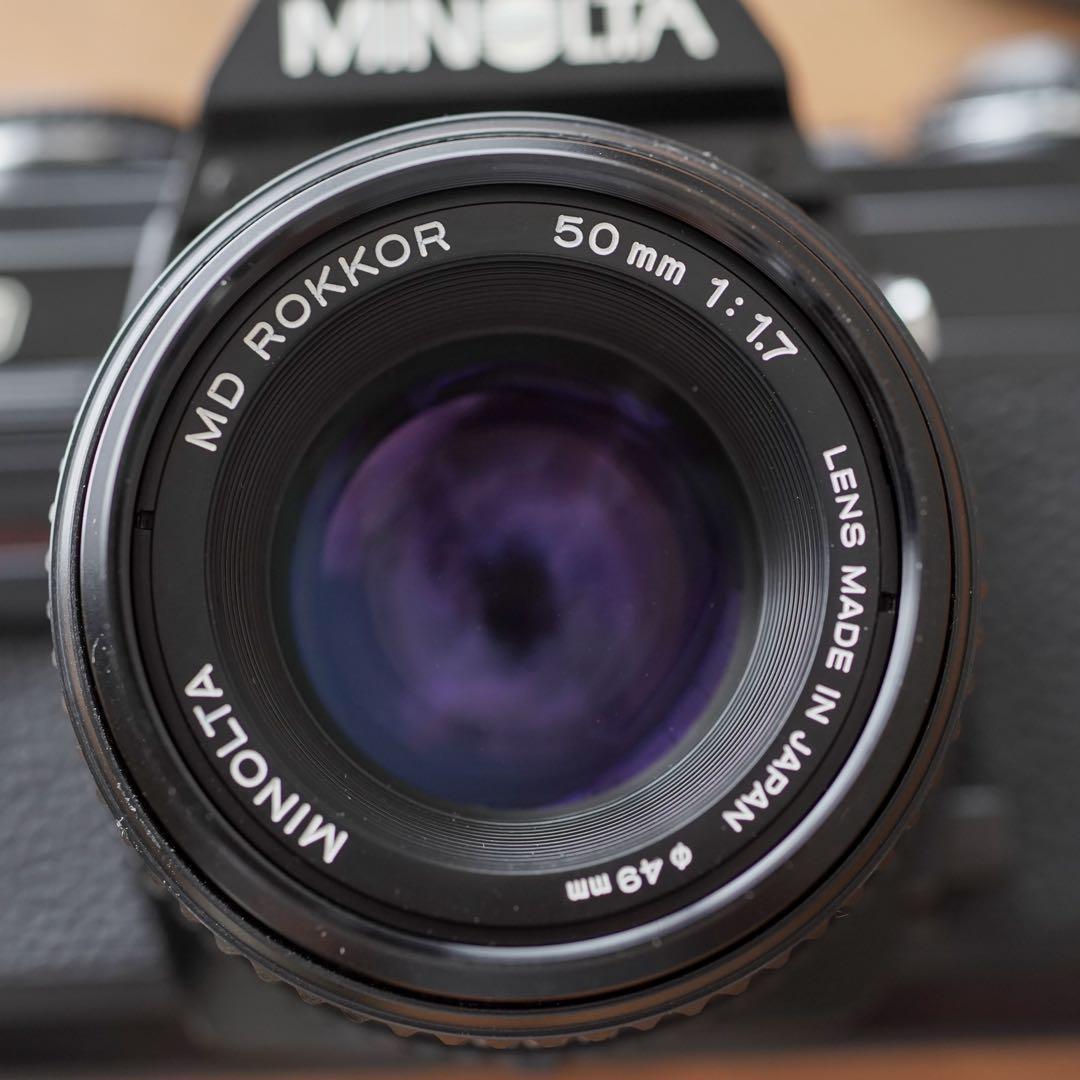 【撮影済み】MINOLTA X-500 フィルム一眼レフ　レンズセット