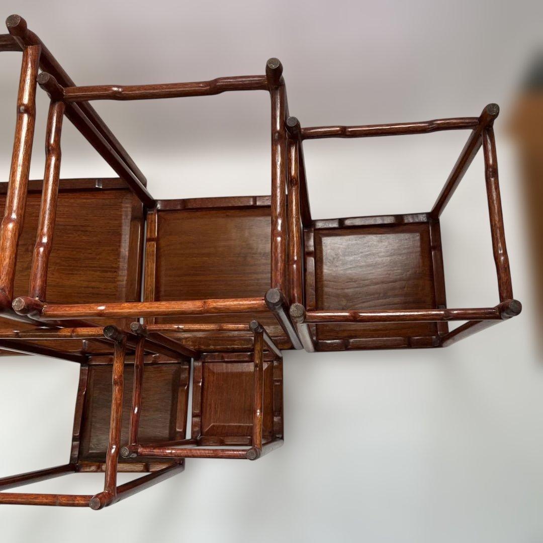 花台　唐木家具　飾台　盆栽高台　花台 香炉台