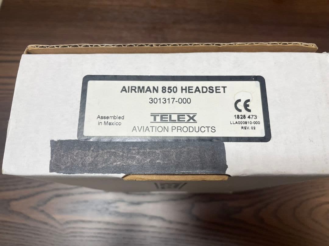 TELEX AIRMAN 850 ヘッドセット片耳タイプ
