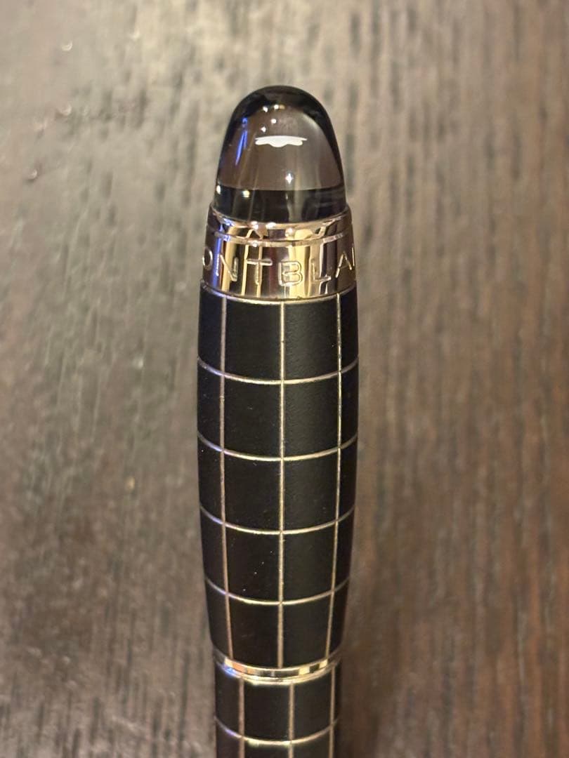 【極美品/廃盤】MONTBLANC万年筆 スターウォーカー メタルラバー 14K