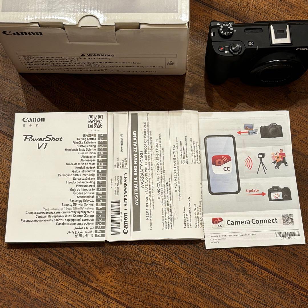 Canon PowerShot V1 美品