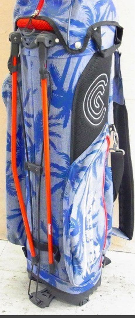 稀少品！２０１７年！ クリーブランド オーシャンBLUスタンドキャディーバッグ