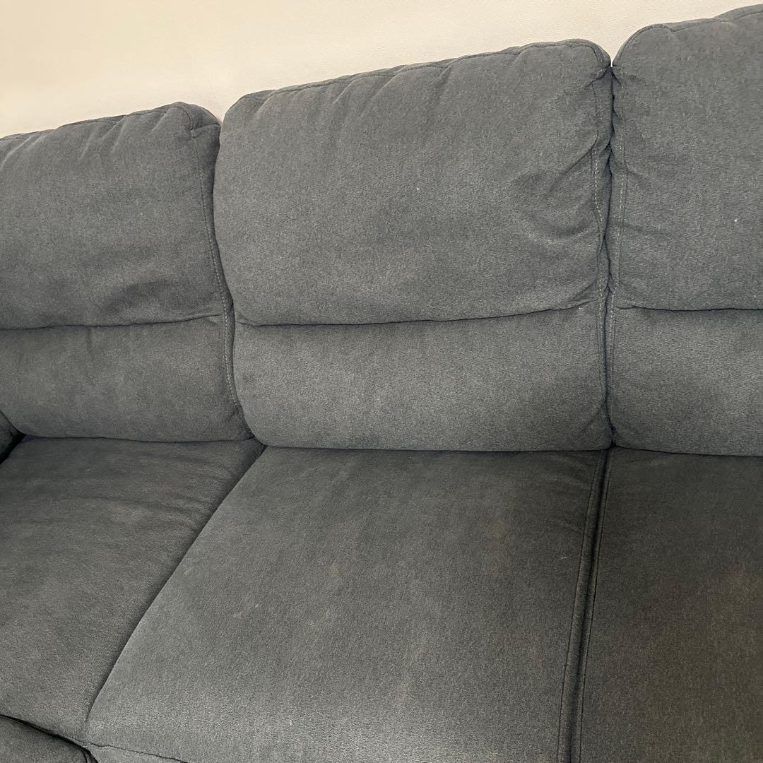 ニトリ　L字ソファ　コーナーソファ　カウチソファ　引き取り限定 ソファー