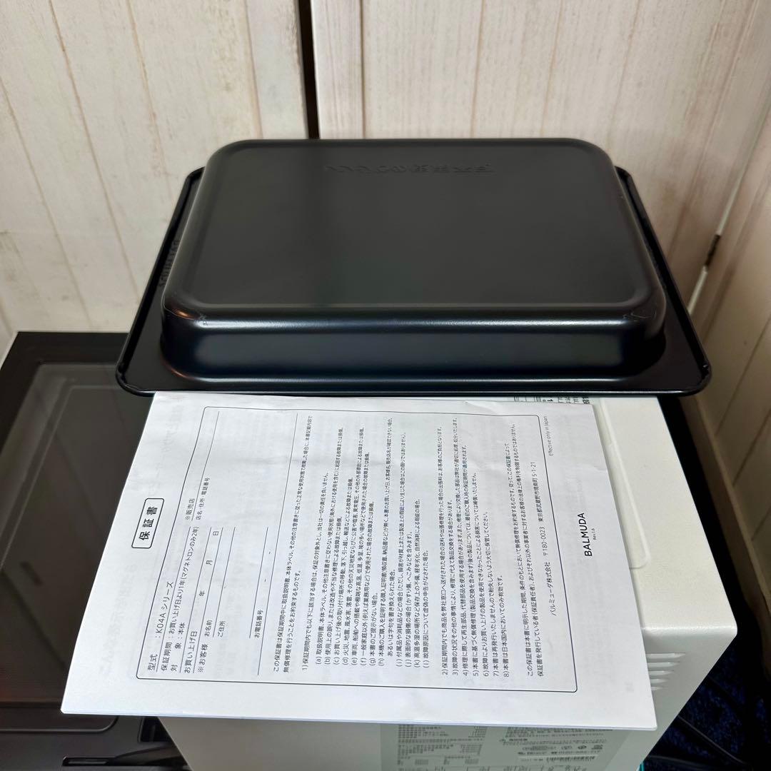 BALMUDA The Range バルミューダ オーブンレンジ K04A-WH