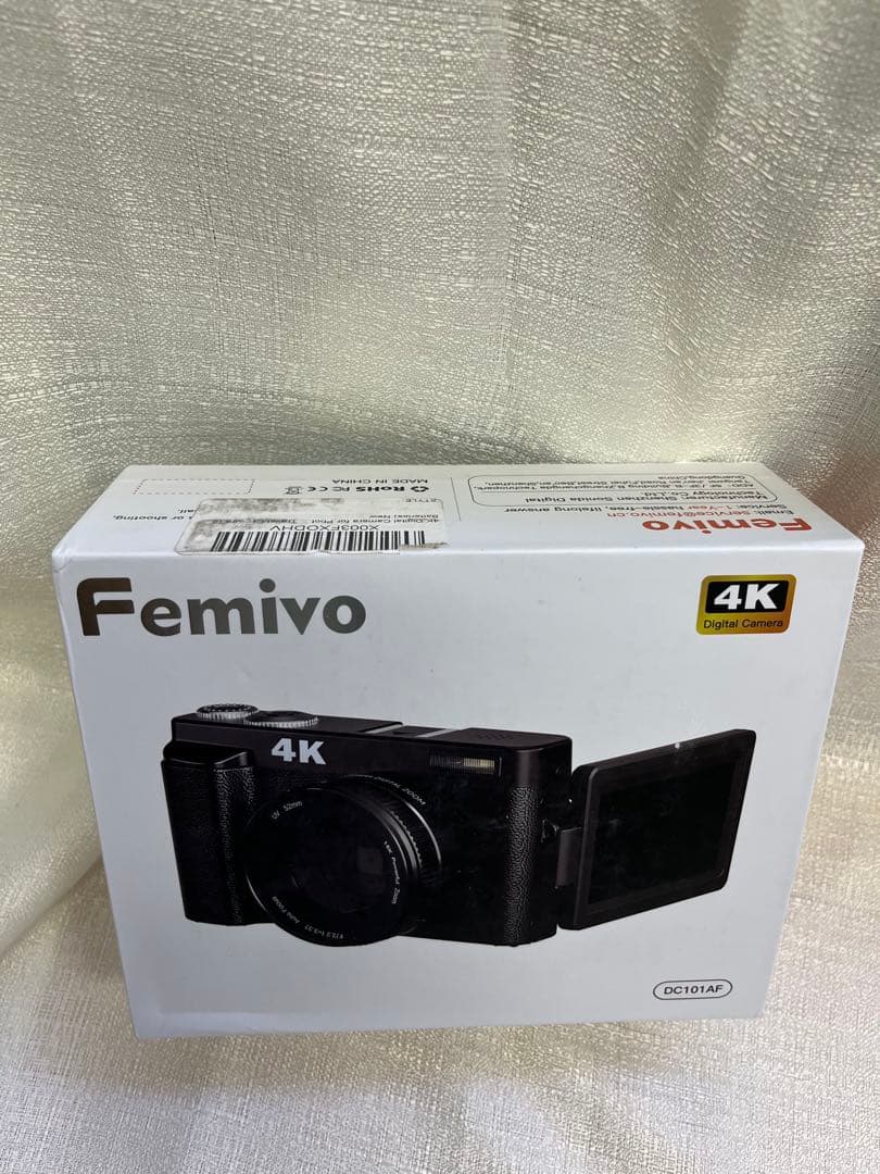 Femivo 4K デジタルカメラ DC101AF