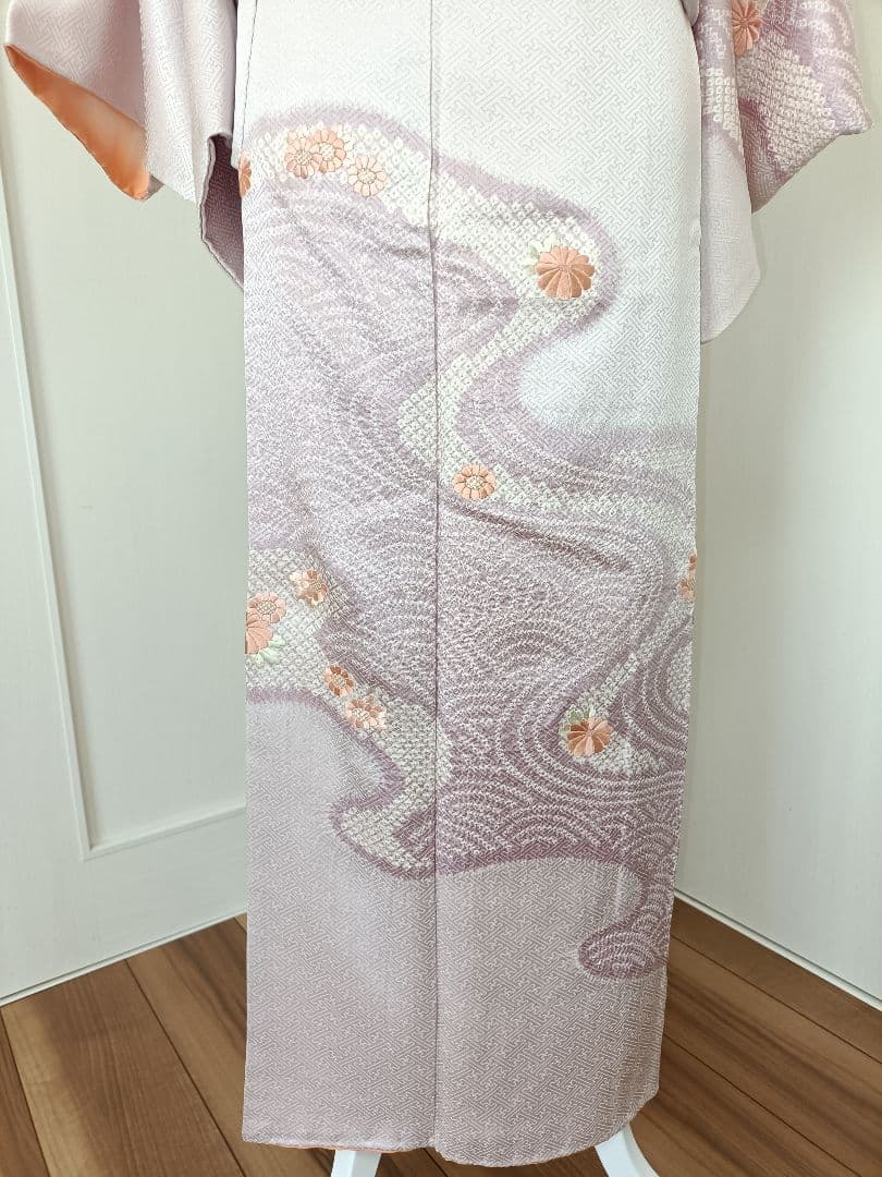 正絹訪問着　フルセット４点　卒業式　入学式　宮参り　七五三