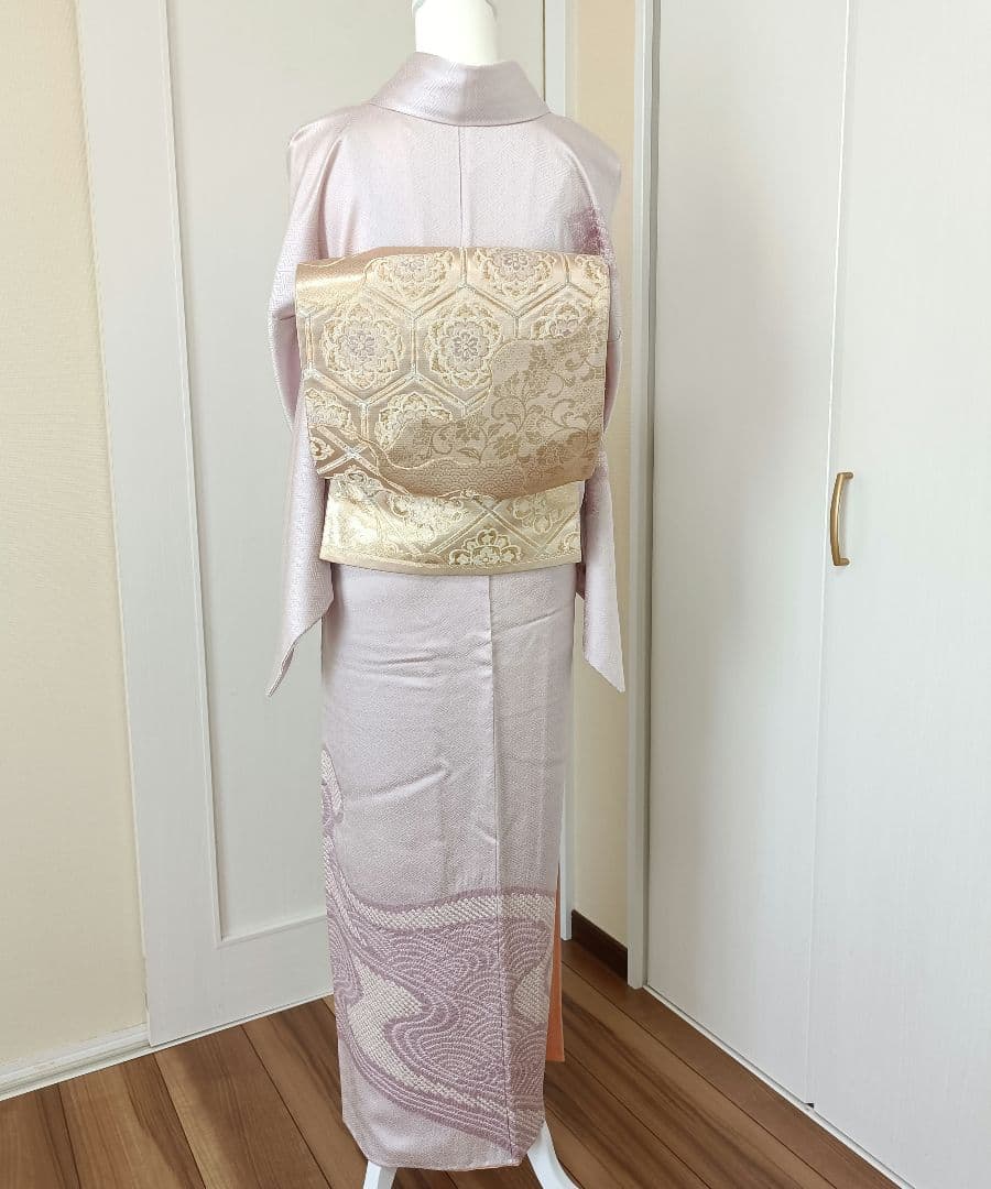 正絹訪問着　フルセット４点　卒業式　入学式　宮参り　七五三