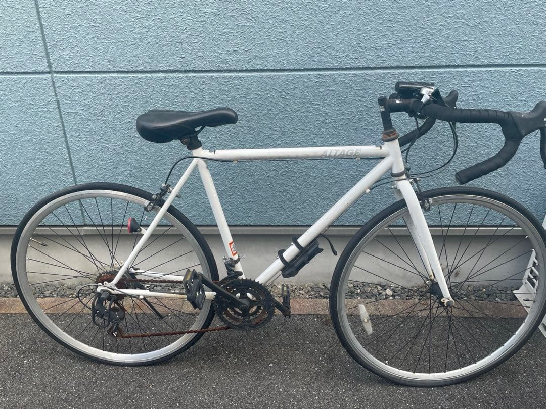 【引き取り限定】ALTAGE (アルテージ) ロードバイク 27インチ 白