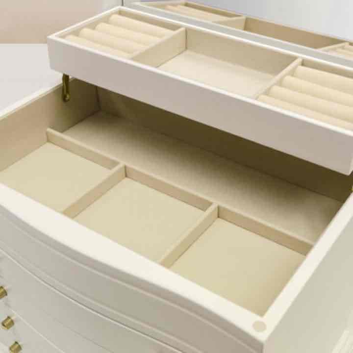 ジュエリーボックス　BR/WH