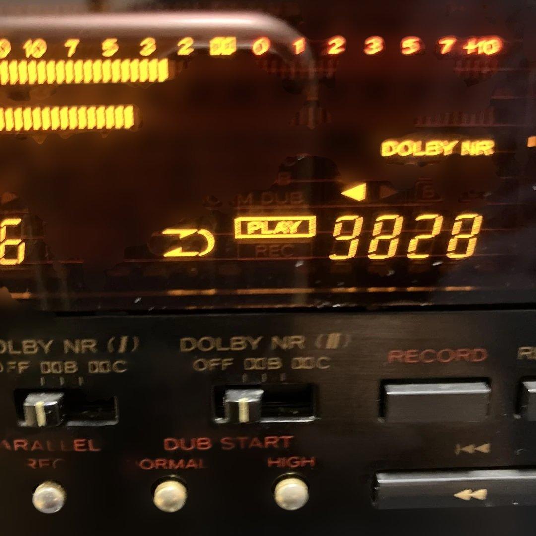 【新年価格】《完動品》TEAC W6000R ダブルオートリバースカセットデッキ