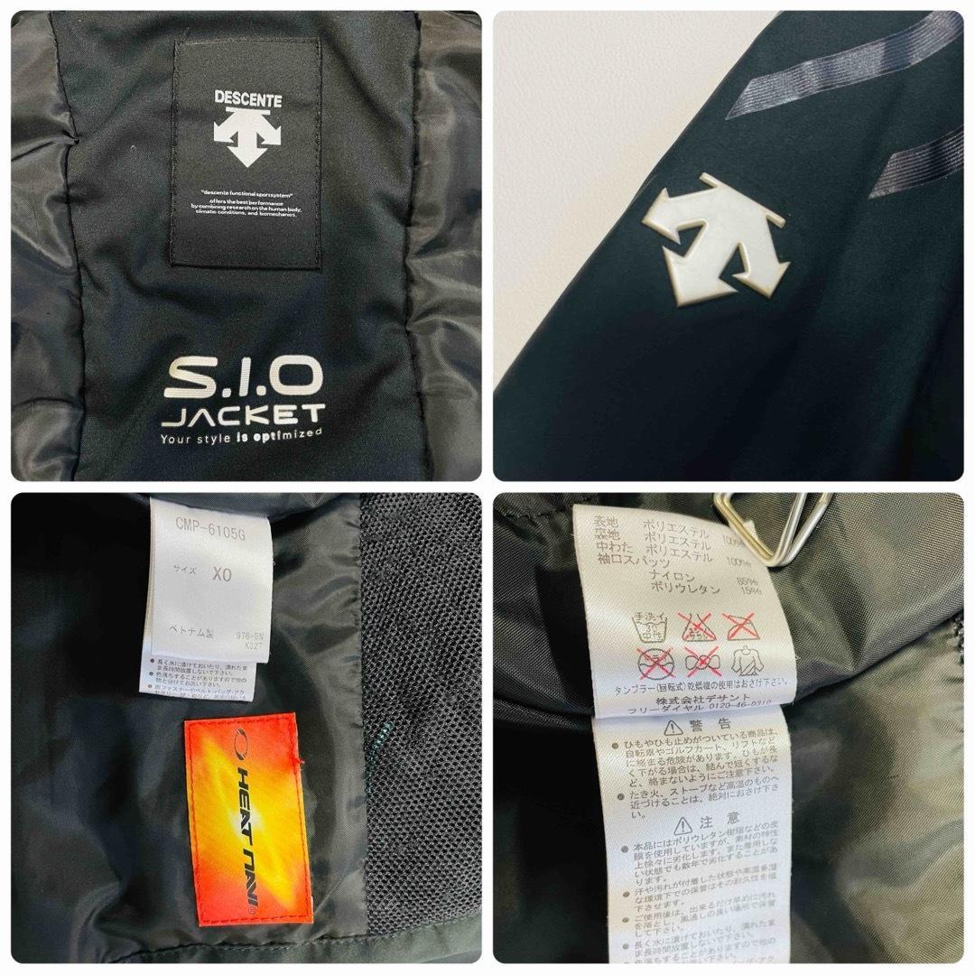 6653 デサント　スキーウェア　ジャケット　S.I.O　中綿入り 大きいサイズ
