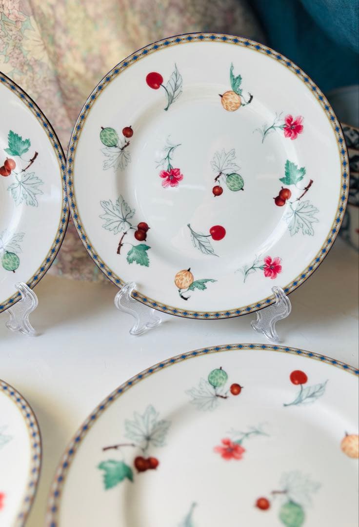 ウェッジウッド　フルーツシンフォニー　プレート５枚　ケーキ　中皿