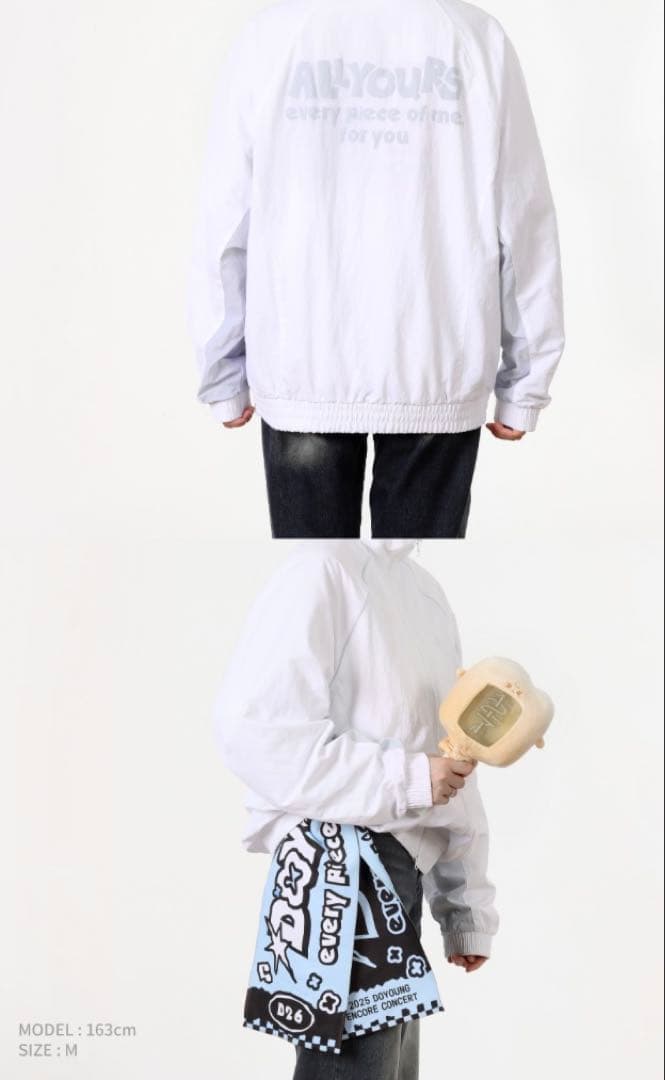 ドヨンYOURS MD ウィンドブレーカー　Mサイズ トレカ付き