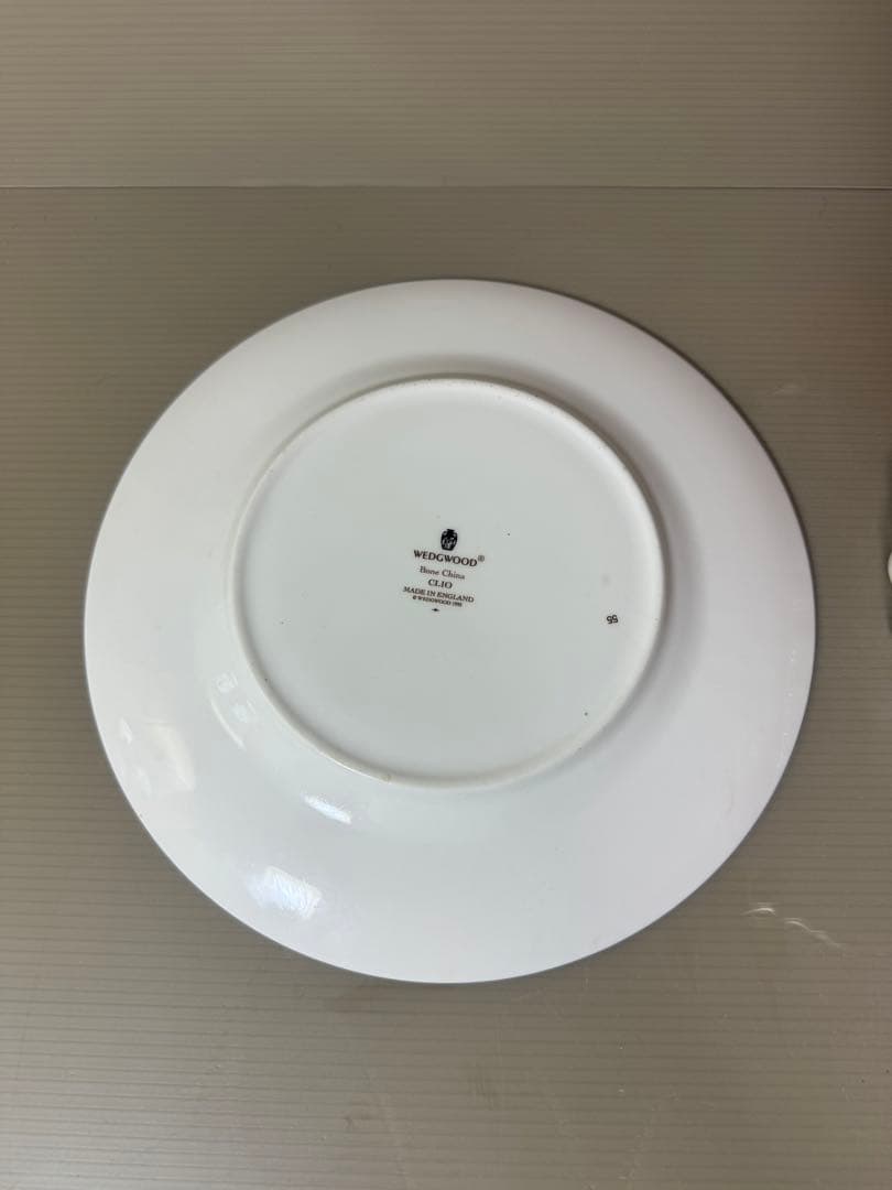 2763 ウェッジウッド皿1客　ロイヤルウースター皿1客　金彩