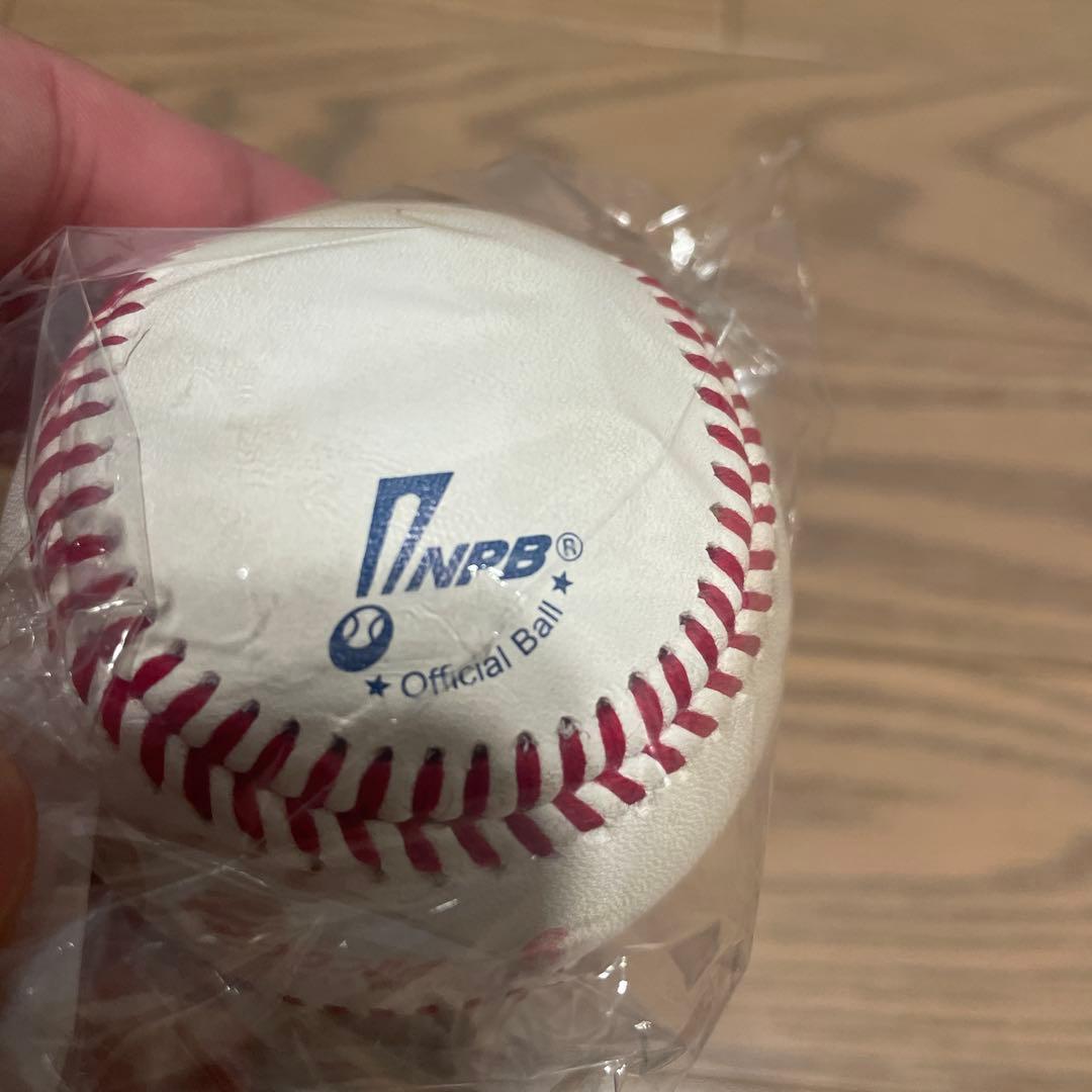 【レア公式試合球直筆サイン入り】44笹川選手『2024年ピンクフルデー』柳田2世