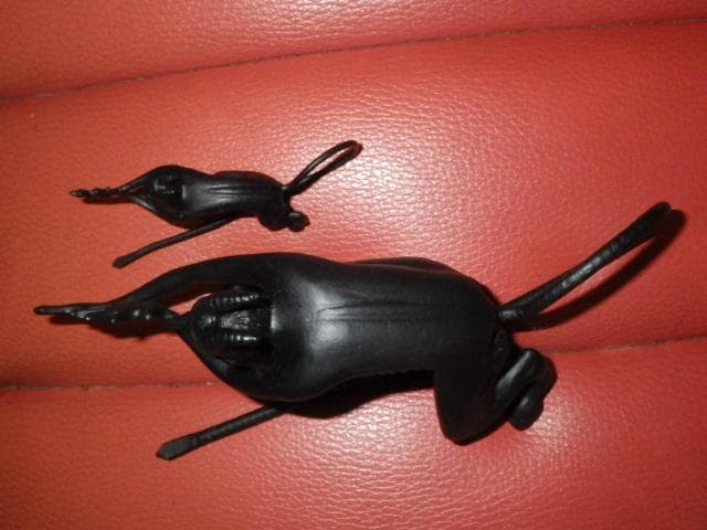 70’S★デビル★オブジェ★置物★2体セット★悪魔★サタン★ソビエト★ビンテージ