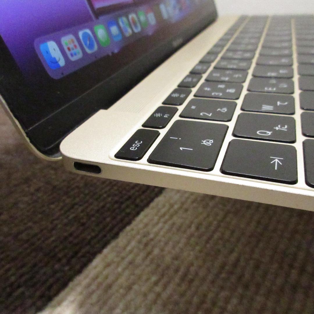 MacBook 2017 A1534 12㌅ 『BT 充放電1回』Gold