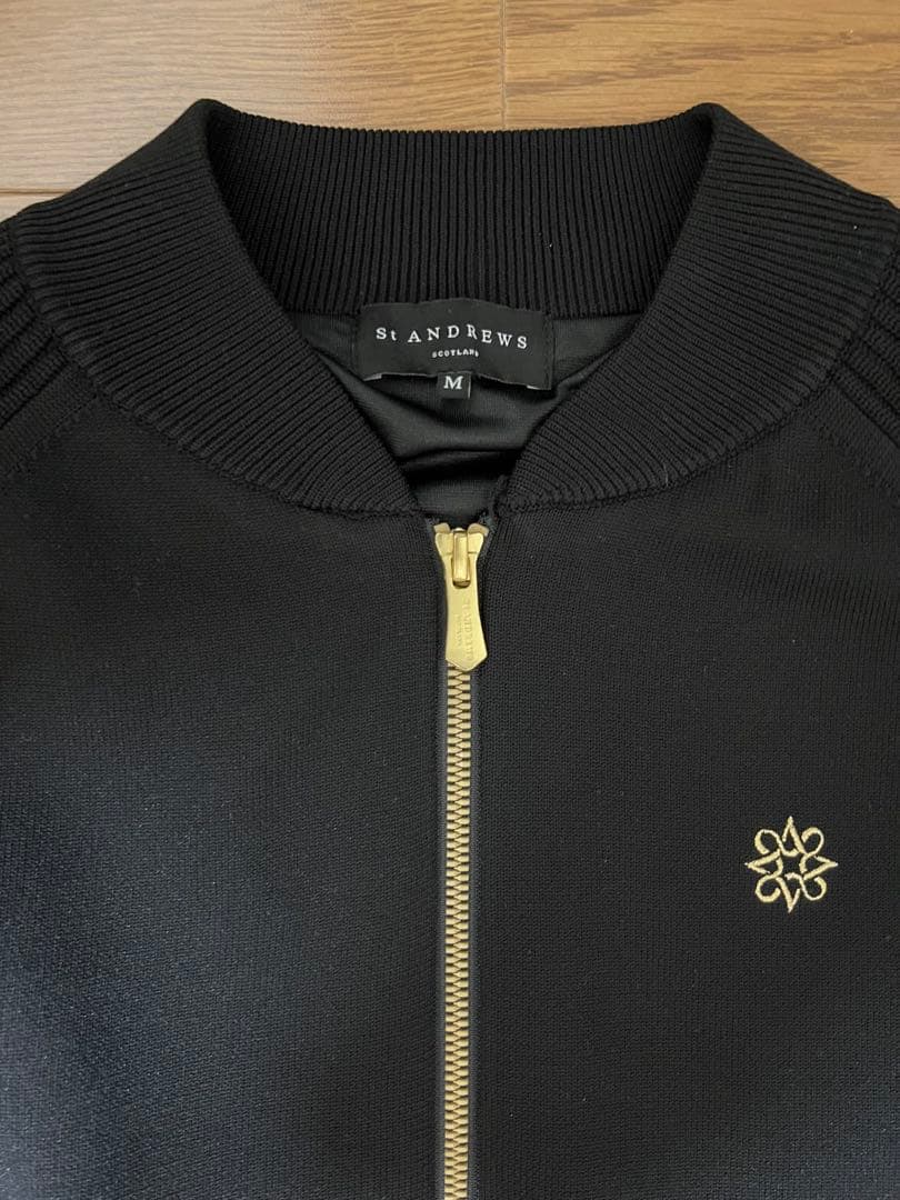 【新品・未使用・試着のみ】セントアンドリュース　ニットブルゾン2024秋冬モデル