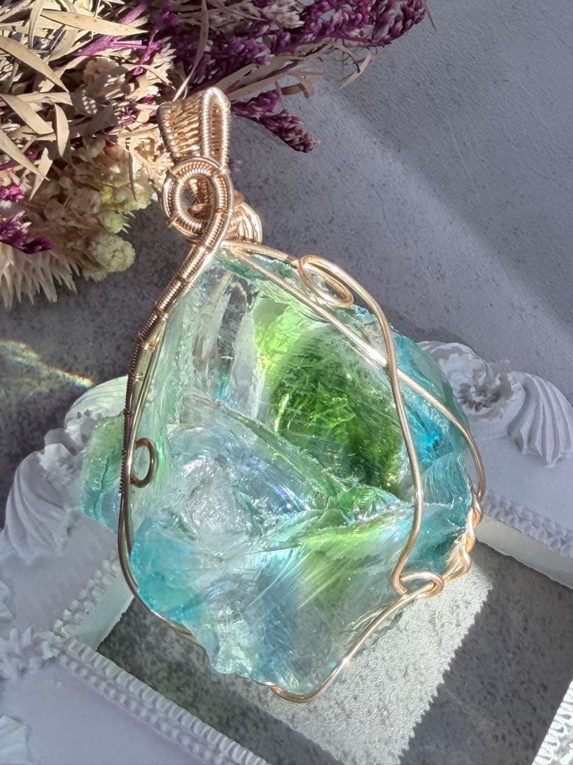 アンダラクリスタル 青　グリーン ★N3★