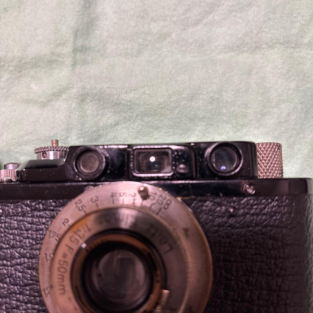 Leica D2 DII レンジファインダー レンズ付き ブラックペイント