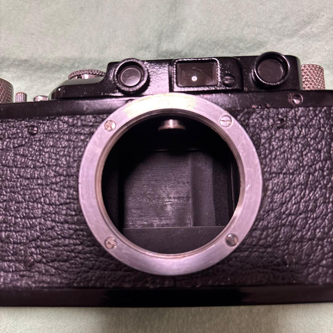 Leica D2 DII レンジファインダー レンズ付き ブラックペイント