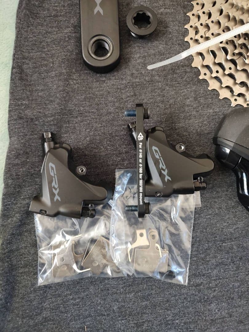 新古品 GRX400 GRX600 10S 8点ミックス コンポセット　シマノ