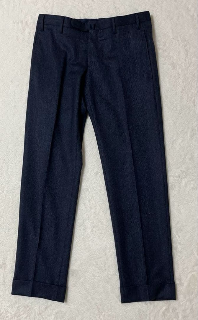 美品　BOGLIOLI DOVER スーツ　44 セットアップ　ネイビー　ウール