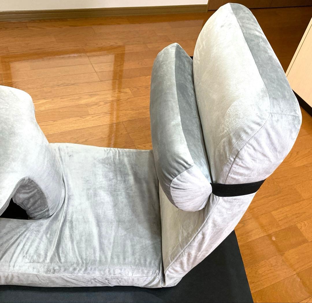 ニトリ　ゲーミング座椅子2 グレー（専用カバー付）※写真追加※