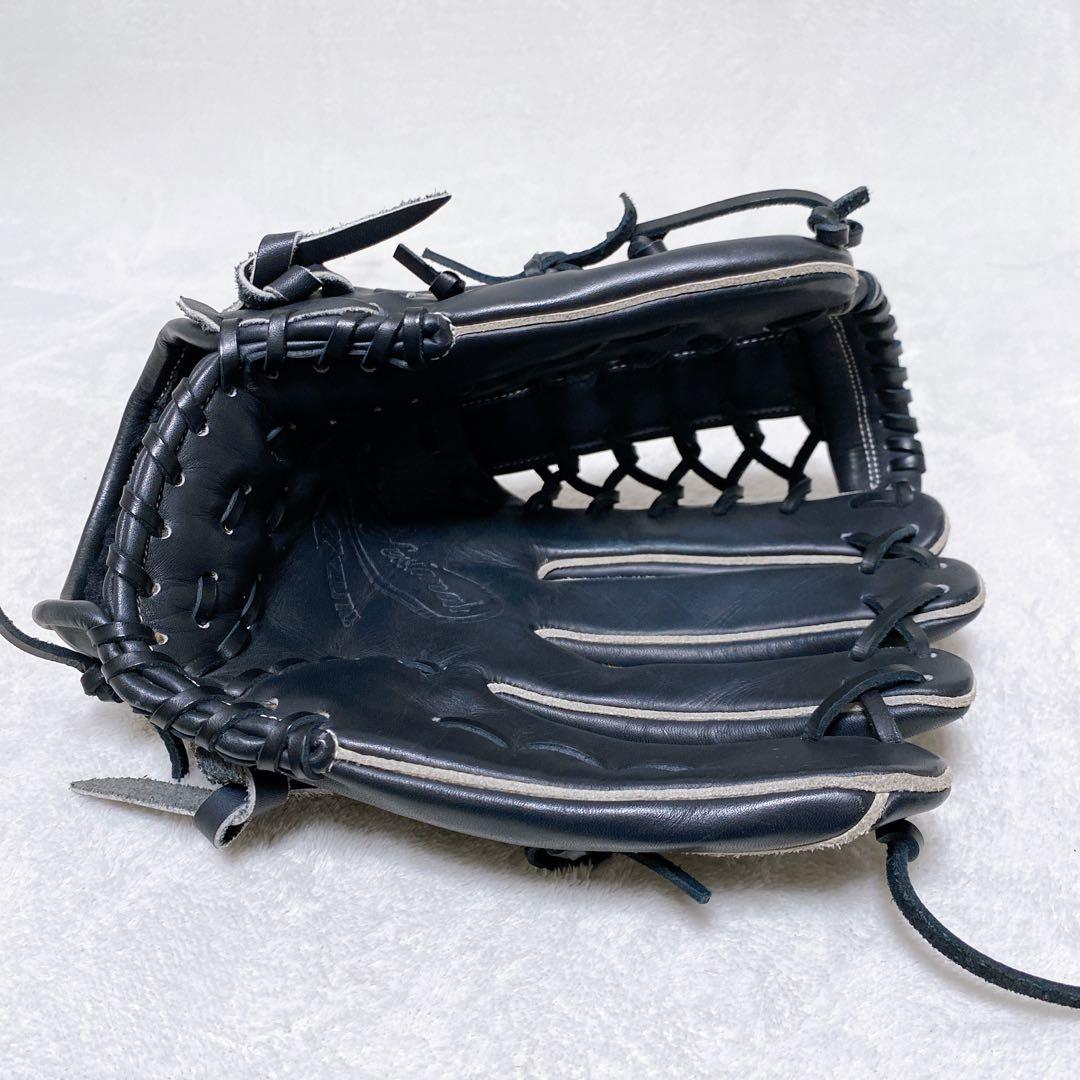 ミズノ　軟式グローブ　イチローモデル　外野手用　プラチナラベル　右投げ　一般軟式