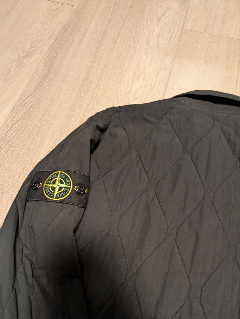 ストーンアイランド キルティング ナイロンジャケット　M