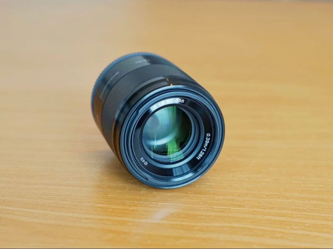 SONY E 50mm F1.8 レンズ