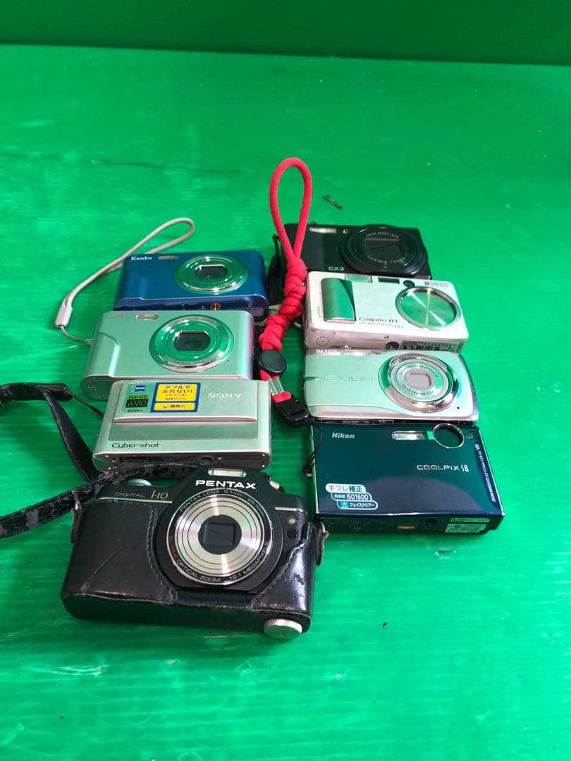 デジタルカメラ 各種 8ピースまとめ売り 動作未確認 現状渡し