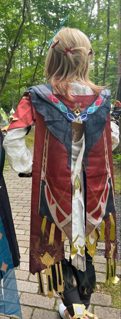 原神　カーヴェ　コスプレ衣装　靴　ウィッグ