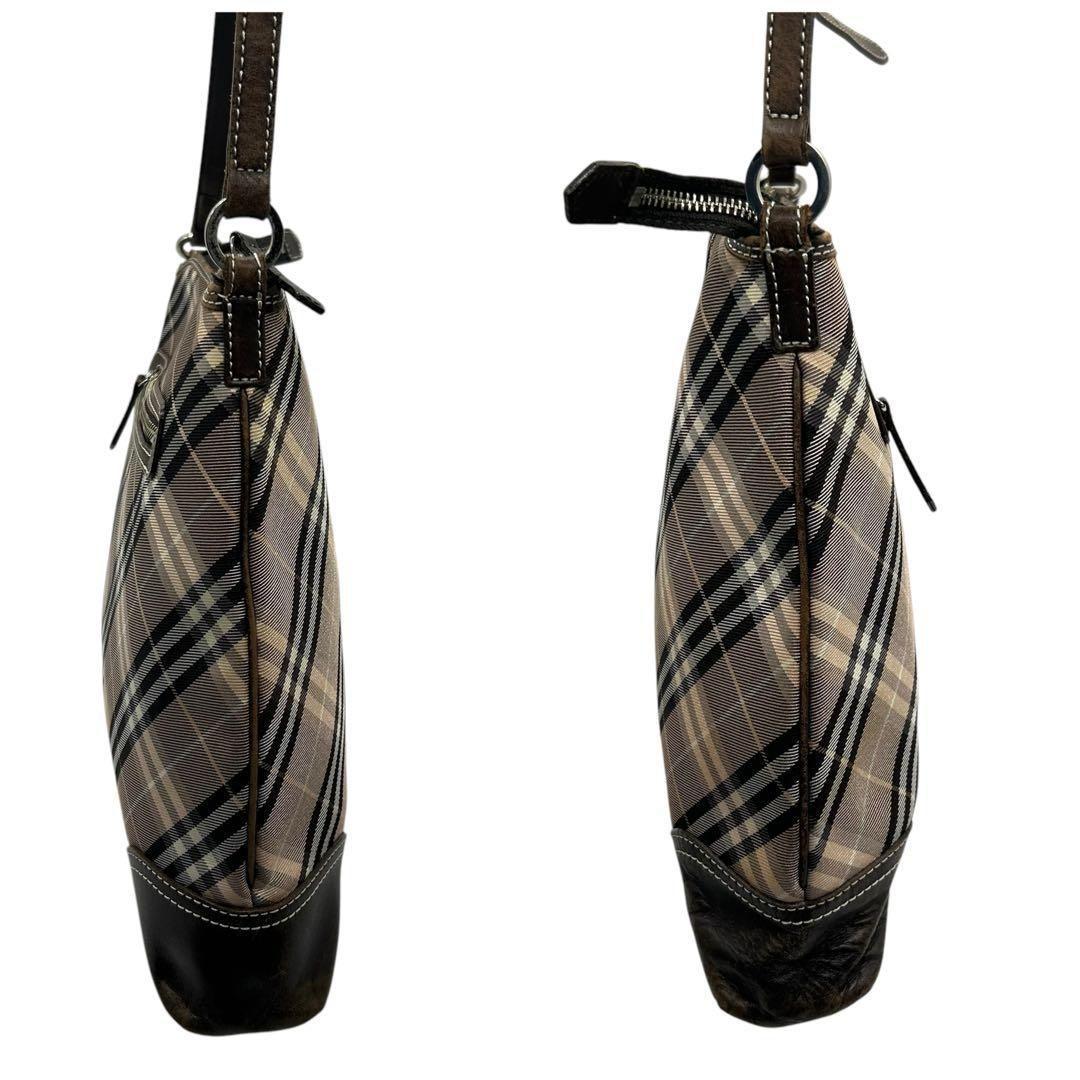 良品 1031 バーバリーブルーレーベル ショルダーバッグ ノバチェック