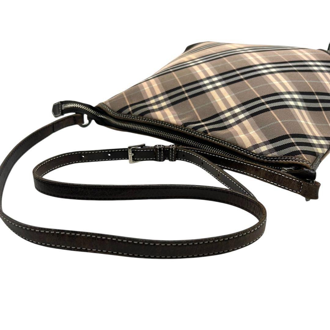 良品 1031 バーバリーブルーレーベル ショルダーバッグ ノバチェック