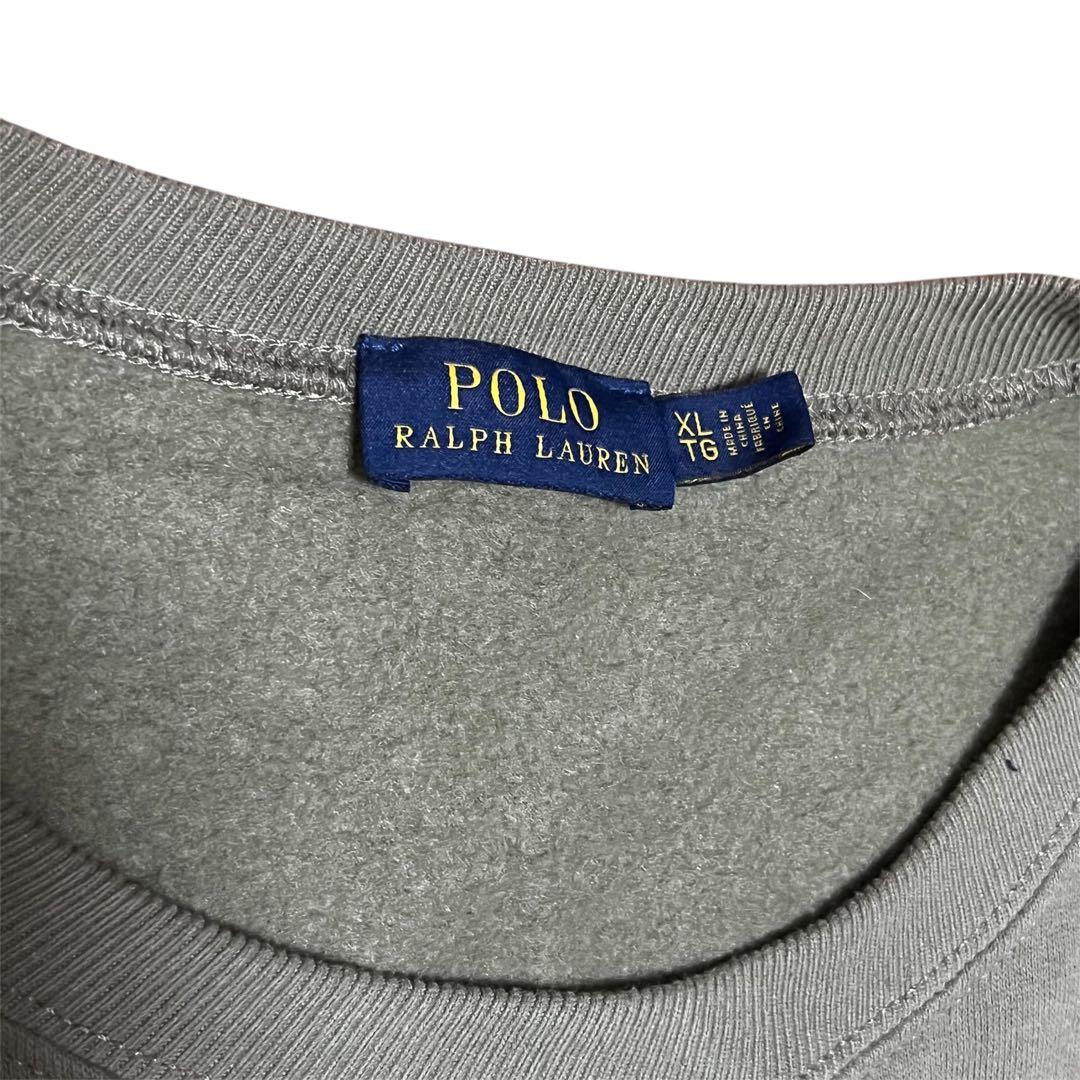 テ*ん様 US-RL NEW YORK 67 スウェット ラルフローレン 虎 刺