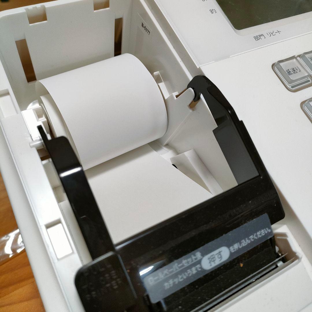 【KenKen】CASIO カシオ 電子レジスター SR-G3-WE