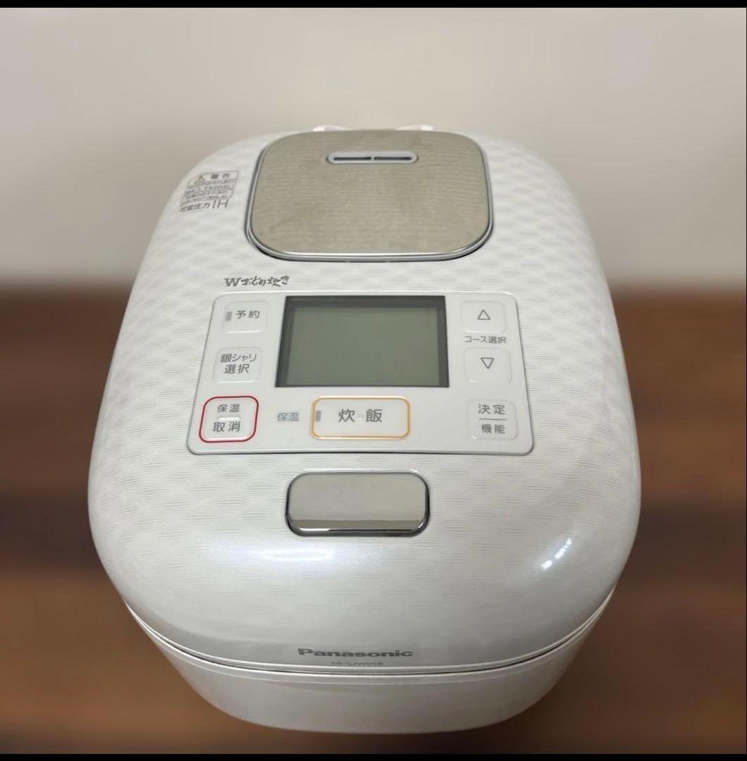 【美品】Panasonic SR-SJW058 IH炊飯器 Wおどり炊き