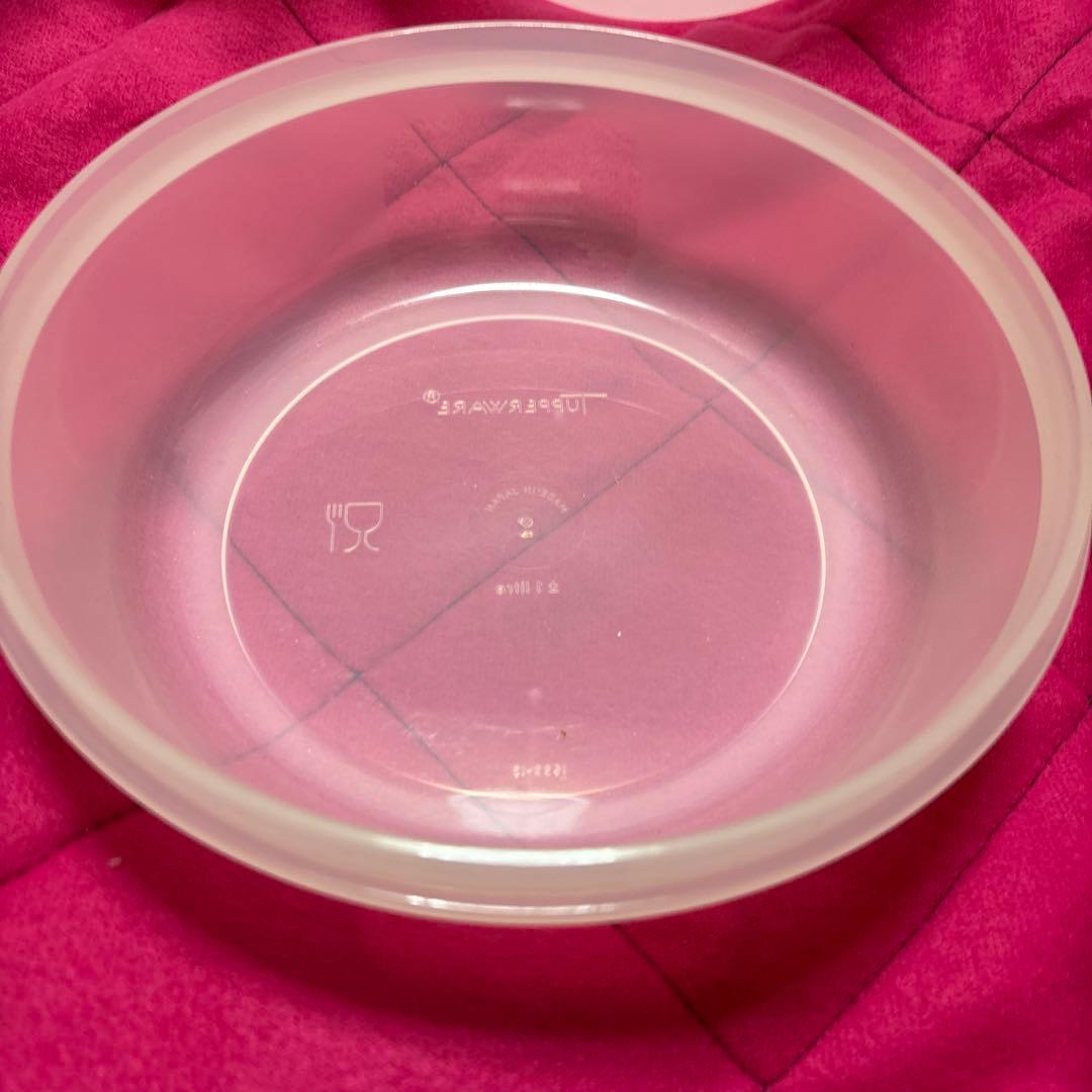 未使用　タッパーウェア　MMボール　3個セット　イエロー　ザルの４点セット