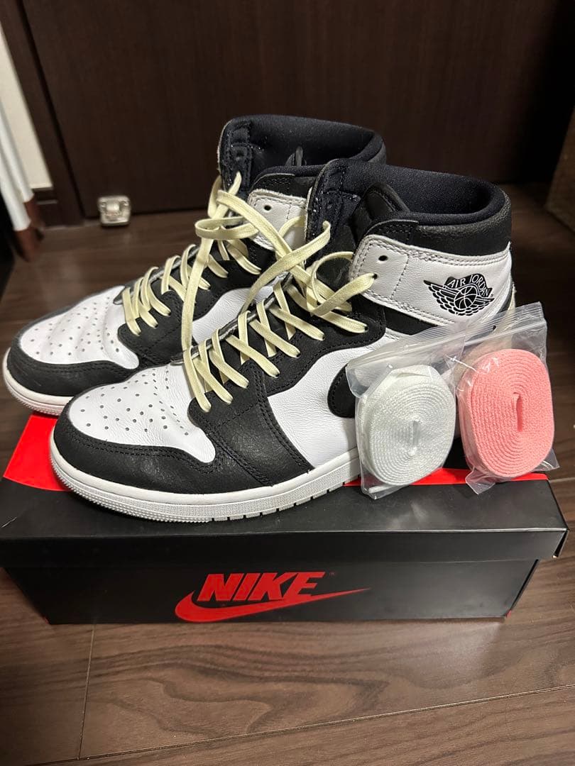 ナイキ エアジョーダン1 ハイ OG \"ブリーチド コーラル\"